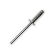 Standard Open 4.8 X 8 mm Aluminium Body, Steel Mandrel Standard Flange Grip 3.0 mm - 4.5 mm