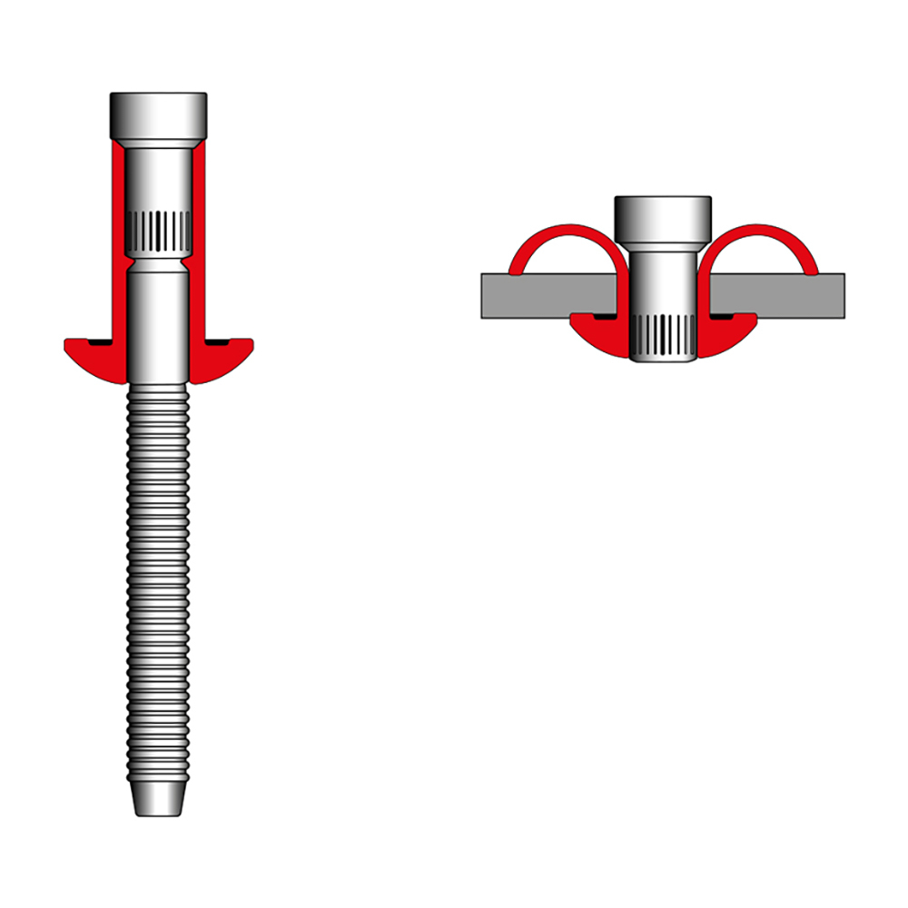 Spotlight; Huck Penta-Lok Lightweight Panel Fastener exclusively from Star Fasteners