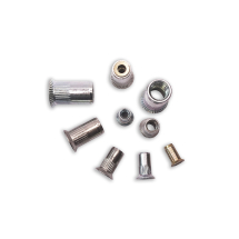 Open End Aluminium Countersunk Round Rivet Nut Grip 2.0 mm - 4.5 mm