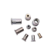 Open End Stainless A2 Countersunk Round Rivet Nut Grip 1.5 mm - 4.5 mm Open End Stainless A2 Countersunk Round Rivet Nut Grip 1.5 mm - 4.5 mm